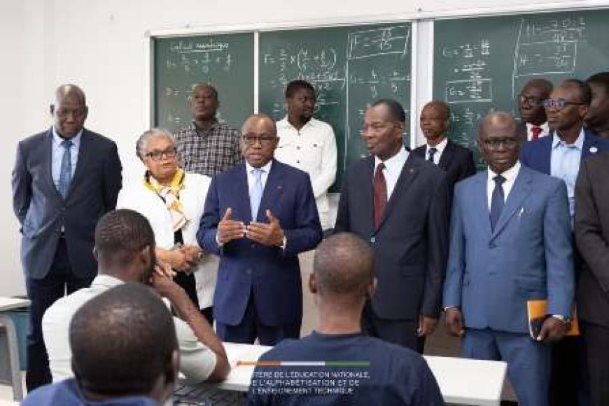 Éducation nationale : Le Lycée Professionnel d’Ebimpé au cœur de la révolution scientifique ivoirienne