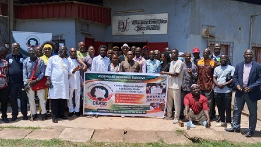 CRASC-SUD : La société civile ivoirienne se réorganise pour peser davantage dans le développement local
