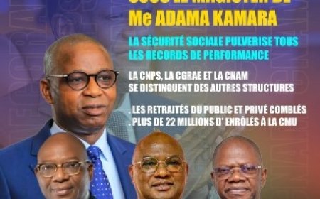 Prévoyance sociale : La Côte d’Ivoire, locomotive de l’Afrique francophone sous l’impulsion de Me Adama Kamara