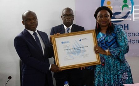 CNDH : Sangaré passe le témoin, Adjélou annonce une transformation en profondeur