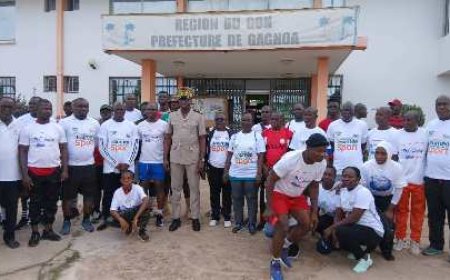 Gagnoa : Le sport au pas de course pour la cohésion sociale