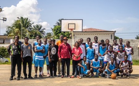 Pratique régulière du sport :  Le Ministre ADJE SILAS METCH prône un mode de vie sain a travers le sport