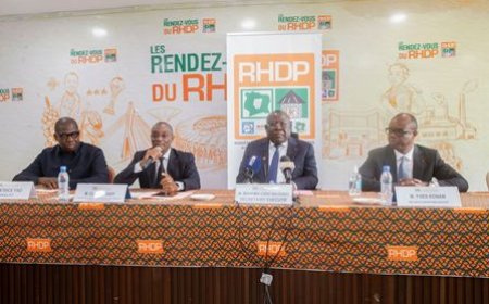 RHDP : Cissé Bacongo galvanise les troupes et rassure sur la “pleine forme” du Président Alassane Ouattara