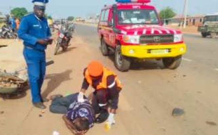 SINEMATIALI : Une collision entre deux motocyclistes fait plusieurs blessés graves