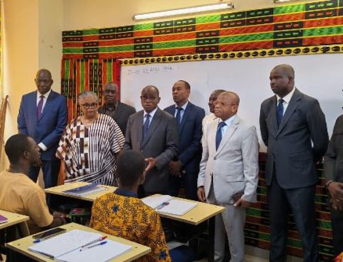Cafop supérieur de Yamoussoukro : Visite du ministre de l’éducation nationale