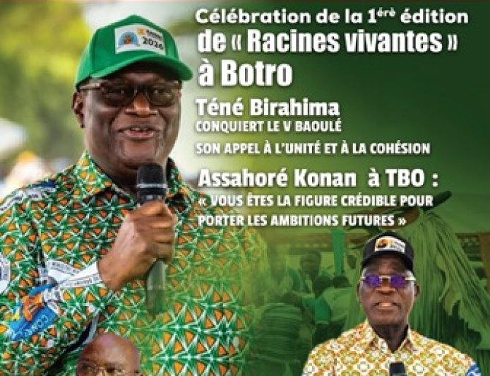 Presse / « Les valeurs de la République » : Flash-back sur les festivités de « Racines Vivantes » à Botro avec Téné Birahima