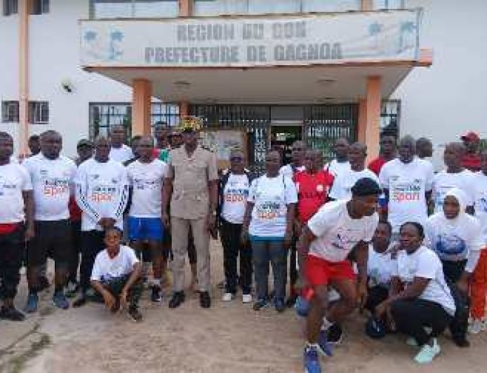 Gagnoa : Le sport au pas de course pour la cohésion sociale