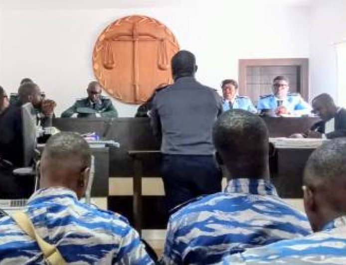 Extorsion de fonds à PK18 : L’adjudant filmé en plein racket prend 5 ans, un message choc aux casernes