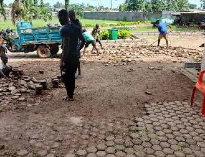 Modernisation : La mairie d'Ouragahio fait peau neuve pour ses usagers