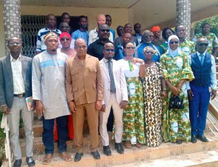 Séguéla : La délégation du Médiateur de la République s’instruit sur les données statistiques de l’ANSAT régionale