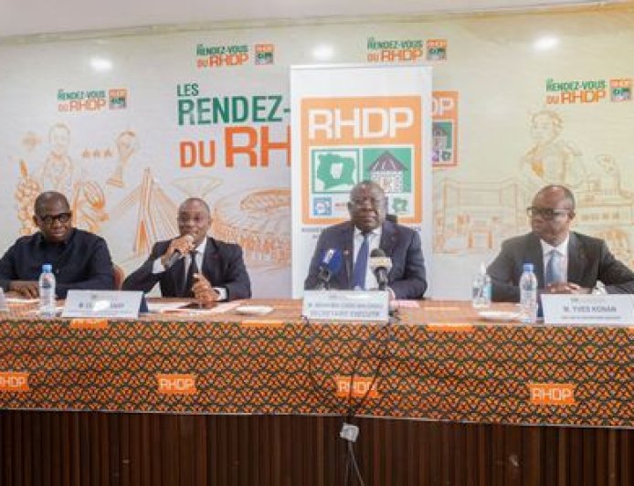 RHDP : Cissé Bacongo galvanise les troupes et rassure sur la “pleine forme” du Président Alassane Ouattara