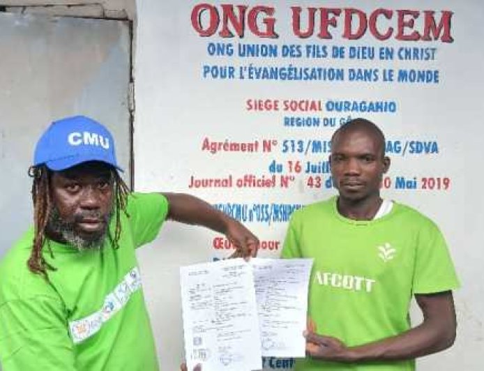 Droit à l'identité : L’ONG UFDCEM offre un avenir administratif à deux enfants à Ouragahio
