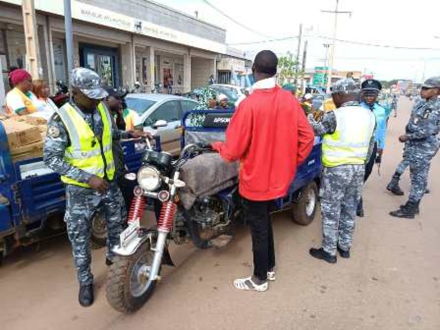 Korhogo : L’opération « Tolérance Zéro » lancée pour freiner l’incivisme routier dans le Poro