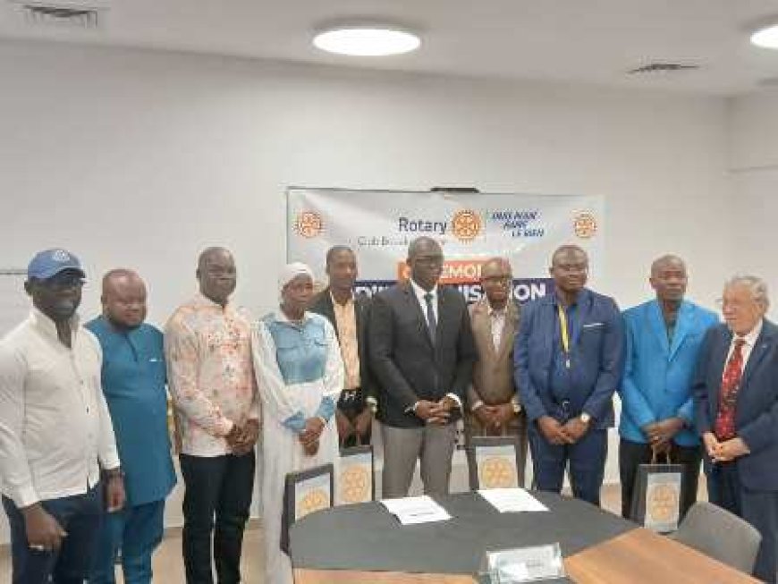 Bouaké : Le Rotary Club Bouaké Savane renforce ses effectifs avec quatre nouveaux adhérents
