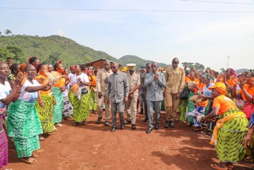 Tonkpi :Entre Gouiné, Kpatta et Gbonné, Vagondo Diomandé accélère la modernisation des infrastructures administratives