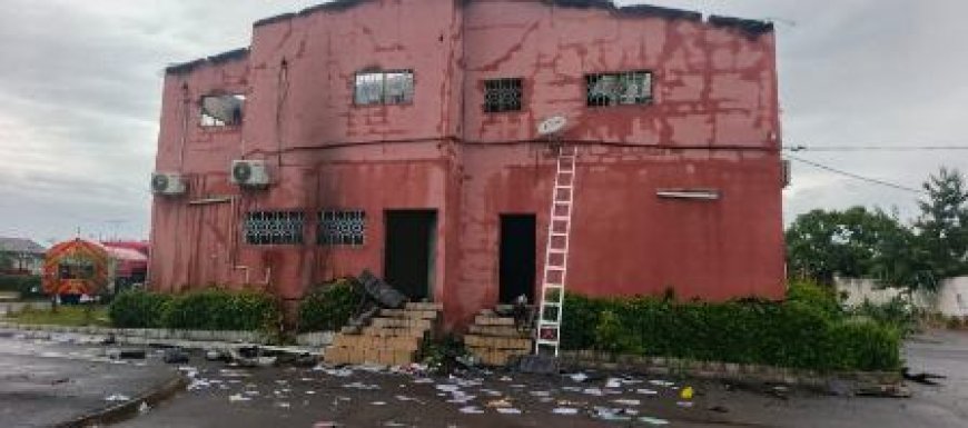 Incendie à la mairie de Tafiré : Plusieurs bureaux administratifs ravagés, aucun mort enregistré