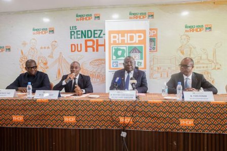 RHDP : Cissé Bacongo galvanise les troupes et rassure sur la “pleine forme” du Président Alassane Ouattara