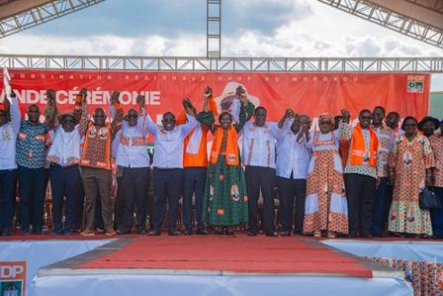 RHDP : Forte adhésion à M’Batto, le parti présidentiel renforce son implantation dans le Moronou