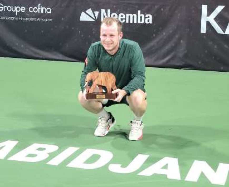 ATP Challenger 50 Open Côte d’Ivoire : Gauthier Onclin décroche son premier titre Challenger