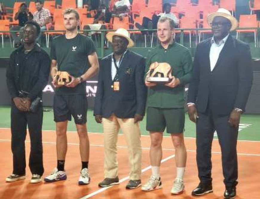 ATP Challenger 50 Open Côte d’Ivoire : Gauthier Onclin décroche son premier titre Challenger