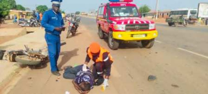 SINEMATIALI : Une collision entre deux motocyclistes fait plusieurs blessés graves
