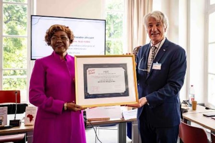 L'Excellence Ivoirienne à l'Honneur : Le Prix du Meilleur Ministre Africain décerné à Kaba Nialé à Paris