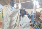 Foi et dévotion à Kpapékou : Mlle Ouraga Céline reçoit le sacrement du baptême