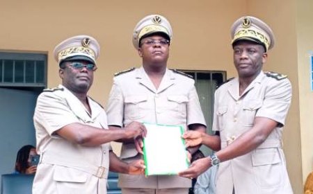 Séguéla : Passation de charges entre Abel José Nemlin et Koné Aboubacar Sidiki