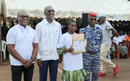 Man / Célébration du soixantenaire du Lycée Moderne Dion Robert : L’histoire d’Estelle illumine la fête de l’excellence