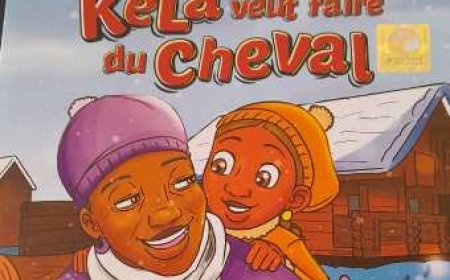 Gina Boguifo présente son ouvrage ''Kéla veut faire du cheval"