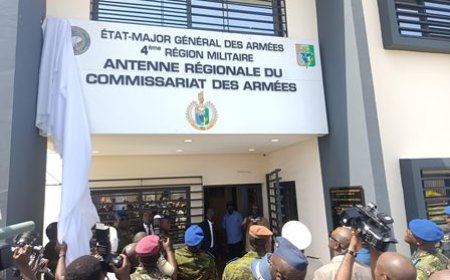 Korhogo : Téné Birahima Ouattara inaugure des infrastructures militaires stratégiques pour renforcer la sécurité dans le Nord