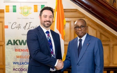 FME 2026 : N’Guessan KOFFI signe un partenariat stratégique avec un établissement britannique de premier plan, Forth Valley College