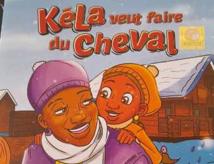 Gina Boguifo présente son ouvrage ''Kéla veut faire du cheval"