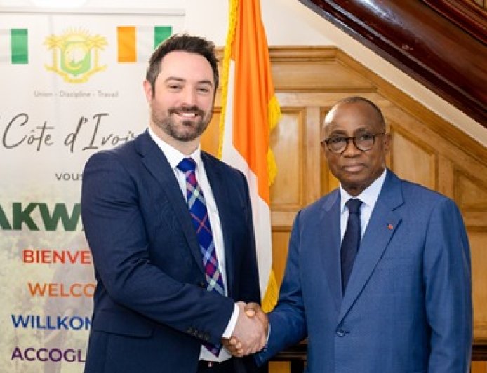 FME 2026 : N’Guessan KOFFI signe un partenariat stratégique avec un établissement britannique de premier plan, Forth Valley College