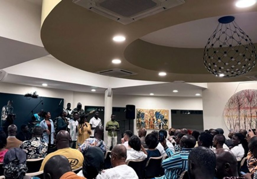Abidjan Jazz Fusion -Acte 2 : Quand le saxophone épouse le pinceau