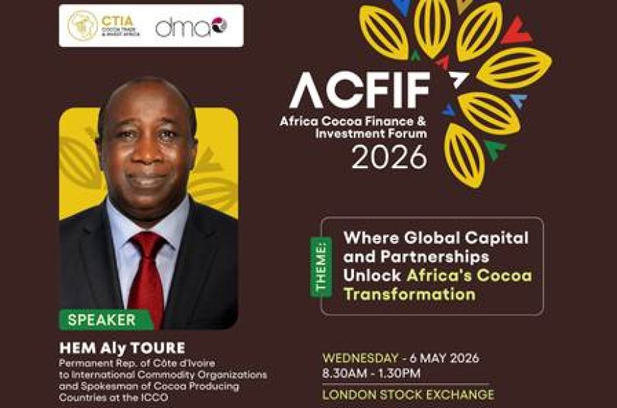Africa Cocoa Finance & Investment Forum:  L’ancien président de la République du Ghana John Kufuor et plusieurs hauts dirigeants participent à l’évènement