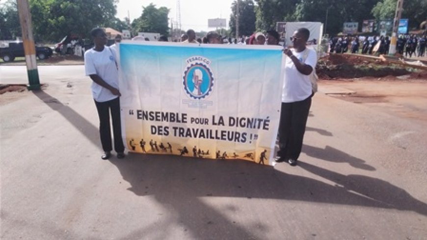 Korhogo célèbre la Fête du travail entre revendications sociales et appel à la paix
