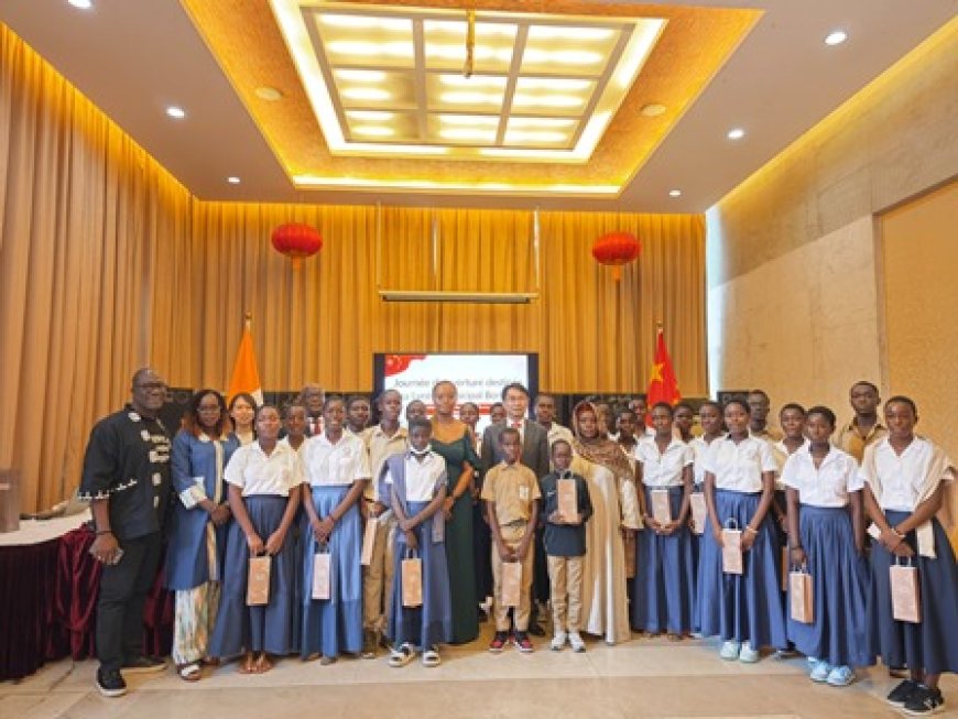 L'Ambassade de Chine à Abidjan ouvre ses portes à la jeunesse ivoirienne