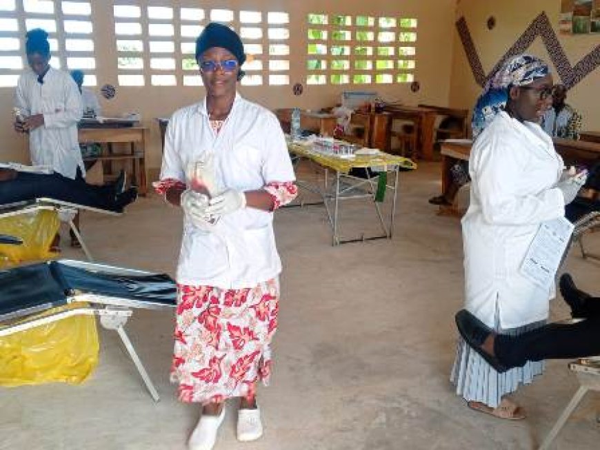 Séguéla : Don de sang des fidèles de l'Église Méthodiste Mahanaïm