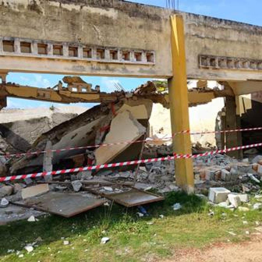 Gomon/Effondrement d’un bâtiment : Le Conseil Régional de l'Agneby-Tiassa rassure