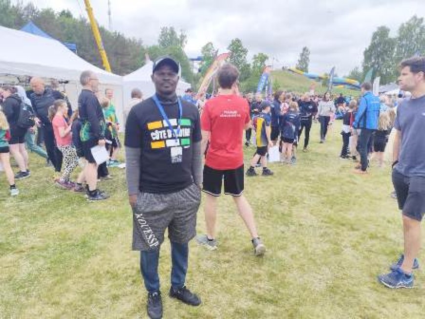 Course d’orientation : Eugène Kouassi Blé poursuit son immersion au cœur de la Coupe du Monde en Suède