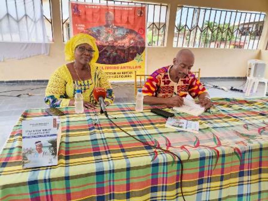 Bingerville : Georges Ravoteur dédicace un ouvrage qui rapproche la Martinique et la Côte d’Ivoire