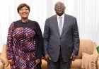 Le Vice-Président Tiémoko Meyliet Koné réaffirme son soutien à l’UNJCI lors d’une audience avec Marie-Laure N’Goran