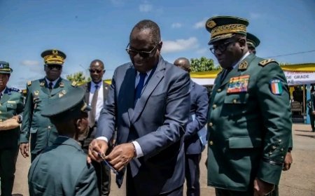 Bouaké : 212 nouveaux sergents intègrent les forces armées de six pays africains à l’ENSOA