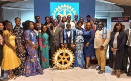 Rotary Club Abidjan Excelsior : Une triple célébration sous le signe du service, de la transmission et de la fraternité