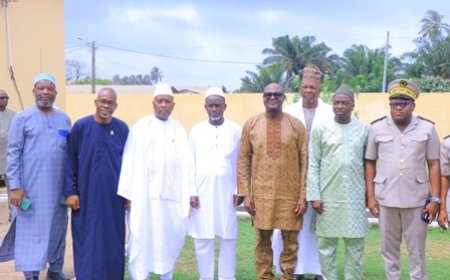 Jacqueville :  Adjé Silas Metch place l'investiture de l'Imam Ismaël Coulibaly sous le sceau de la paix et de la cohésion sociale