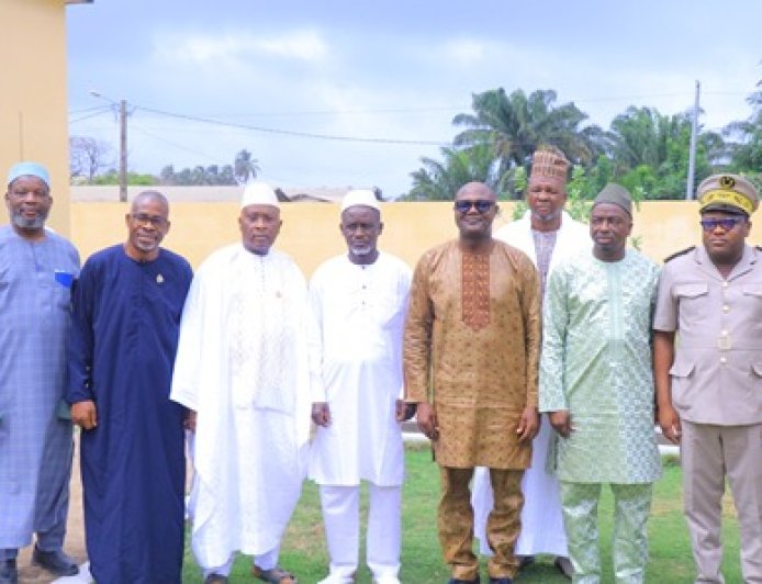 Jacqueville :  Adjé Silas Metch place l'investiture de l'Imam Ismaël Coulibaly sous le sceau de la paix et de la cohésion sociale