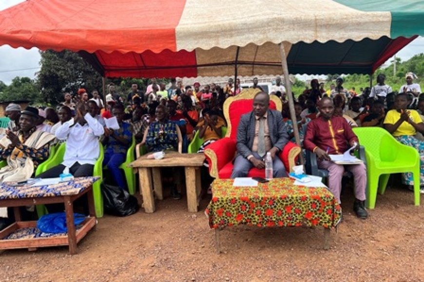 Danané : L’ONG Siloé fédère les populations de Kinneu autour d’une vision commune de développement