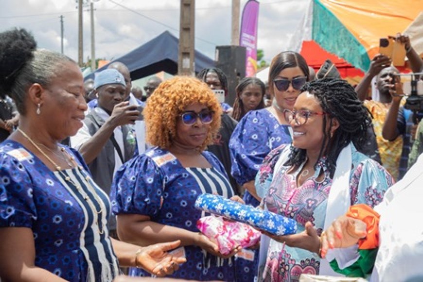 Tonkpi : Amy Vagondo célèbre les mamans et renforce la solidarité féminine à Danané