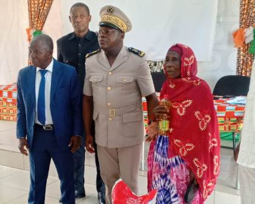 Séguéla : Des personnes vulnérables reçoivent leurs kits de « Popote familiale 2026 »